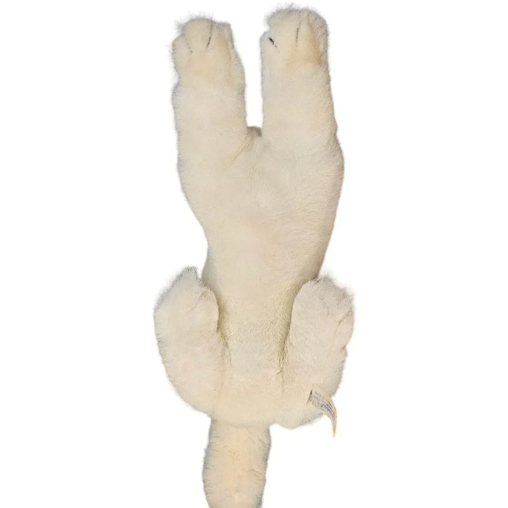 Vintage 80s St. Bernard Dog Plush Stuffed Animal Stuffie Squish 12